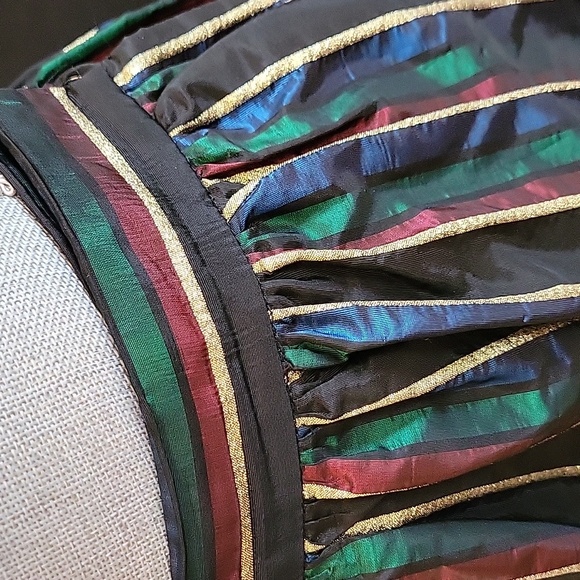 Vtg Talbots Taffeta Skirt - Picture 4 of 9